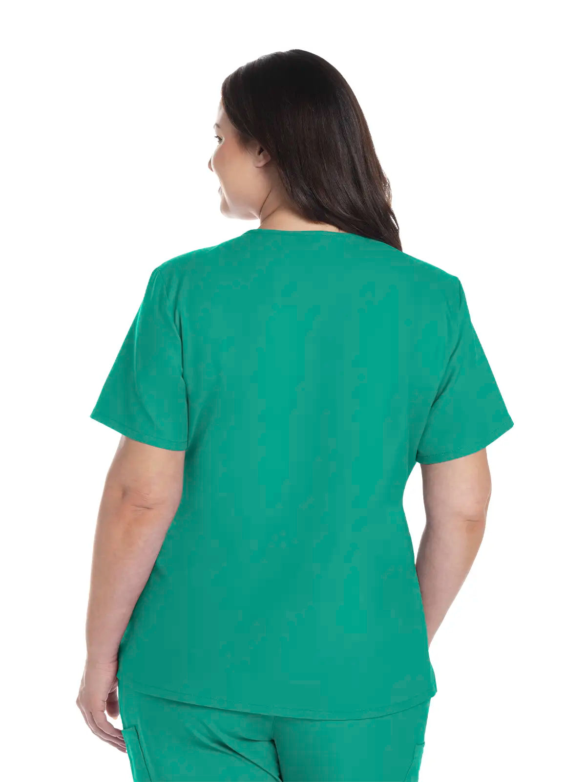 Casaca sanitaria mujer con cuello pico Cherokee Original Ultra CKE953A