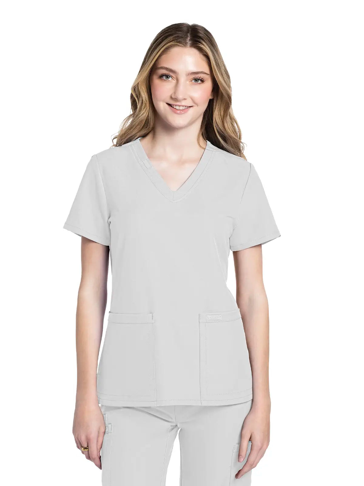 Casaca sanitaria mujer con cuello pico Cherokee Original Ultra CKE953A