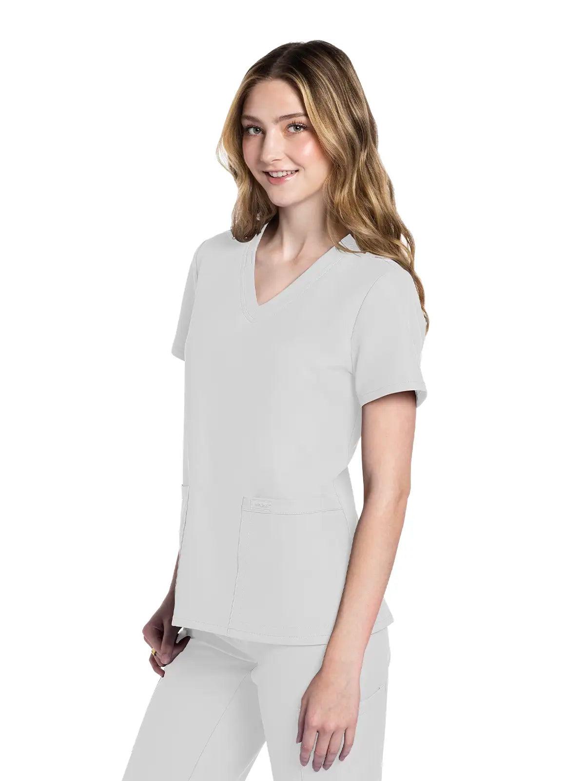 Casaca sanitaria mujer con cuello pico Cherokee Original Ultra CKE953A