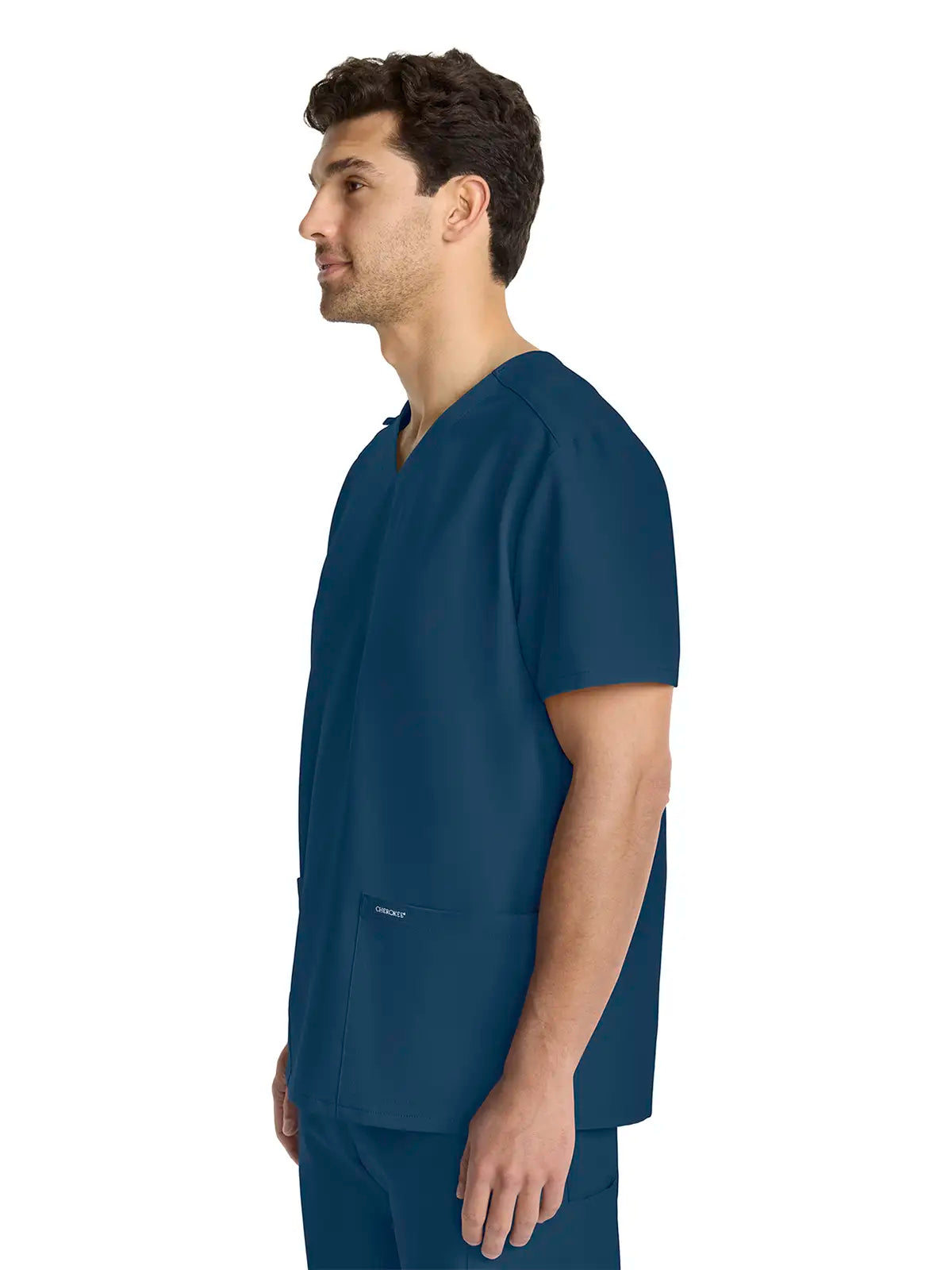 Casaca sanitaria con cuello pico unisex Cherokee Original Ultra CKE00014A