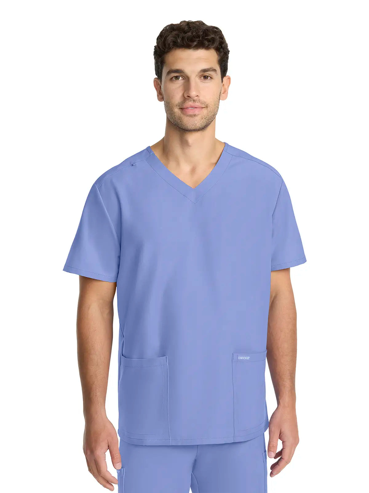 Casaca sanitaria con cuello pico unisex Cherokee Original Ultra CKE00014A