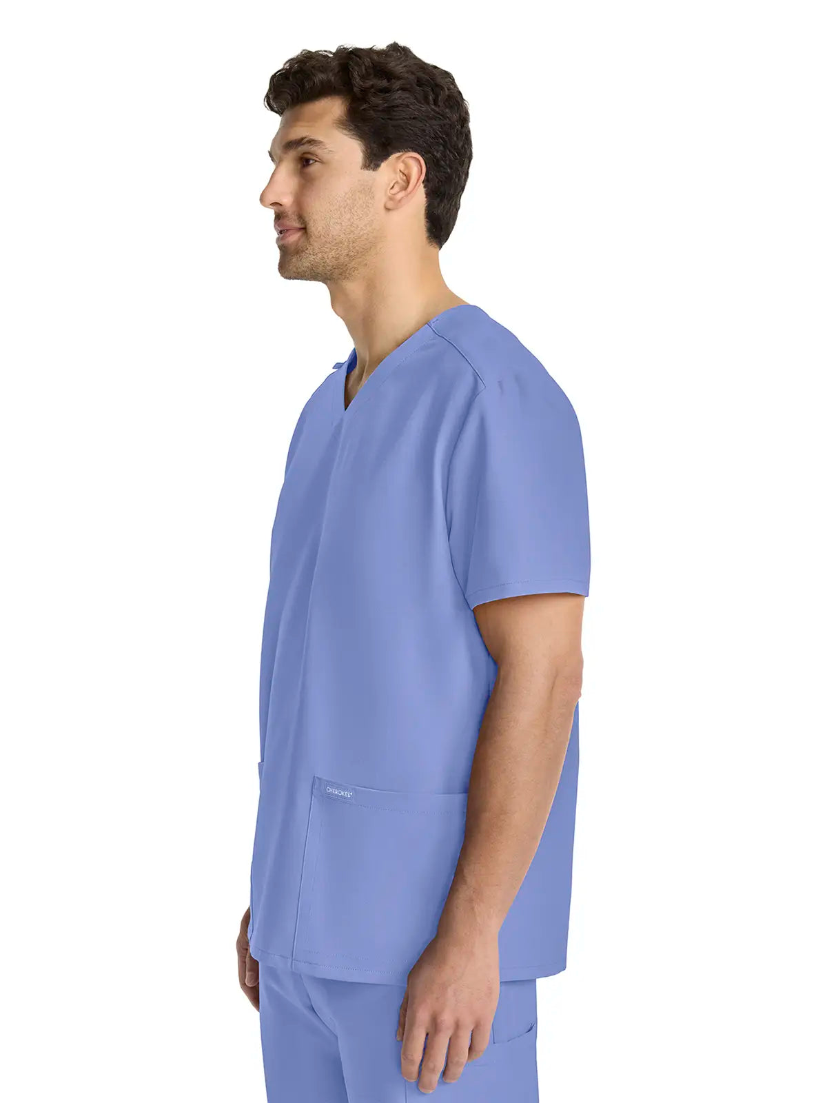 Casaca sanitaria con cuello pico unisex Cherokee Original Ultra CKE00014A