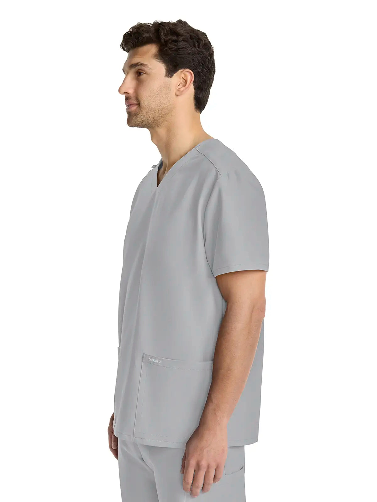 Casaca sanitaria con cuello pico unisex Cherokee Original Ultra CKE00014A