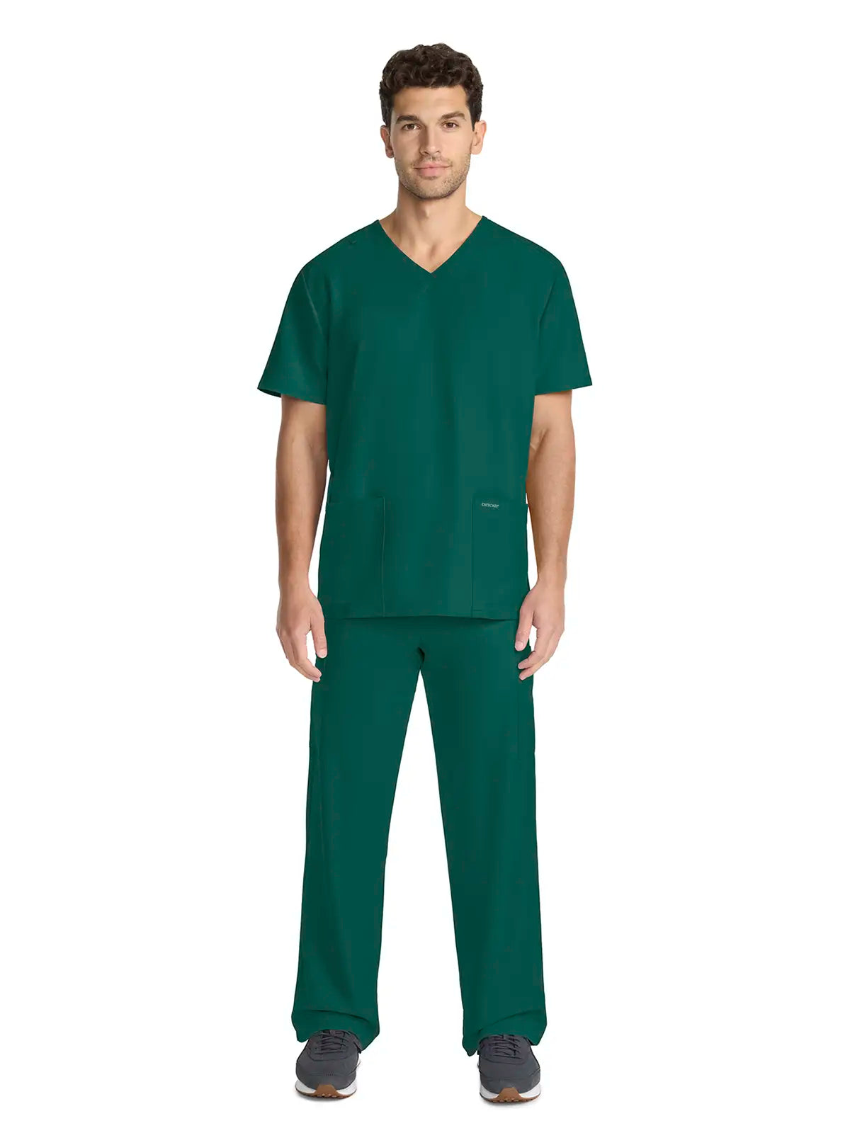 Casaca sanitaria con cuello pico unisex Cherokee Original Ultra CKE00014A