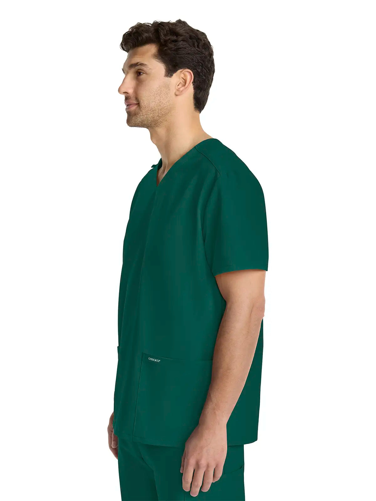 Casaca sanitaria con cuello pico unisex Cherokee Original Ultra CKE00014A