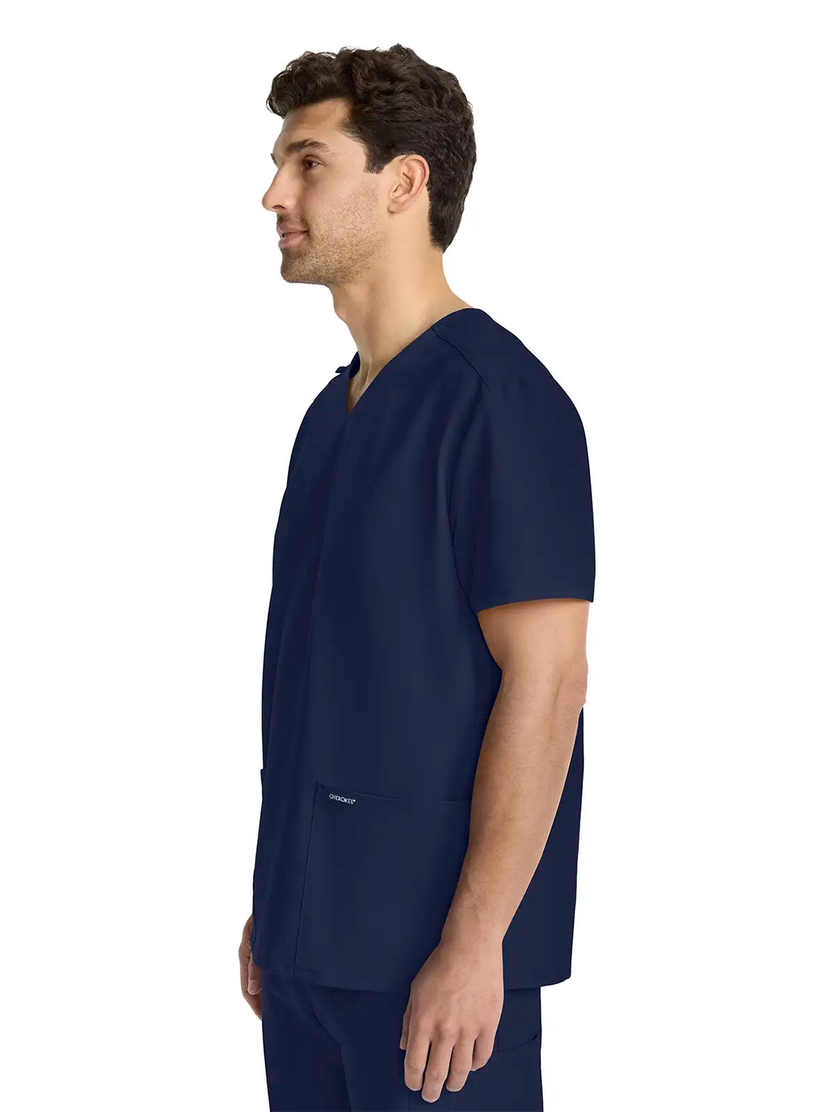 Casaca sanitaria con cuello pico unisex Cherokee Original Ultra CKE00014A