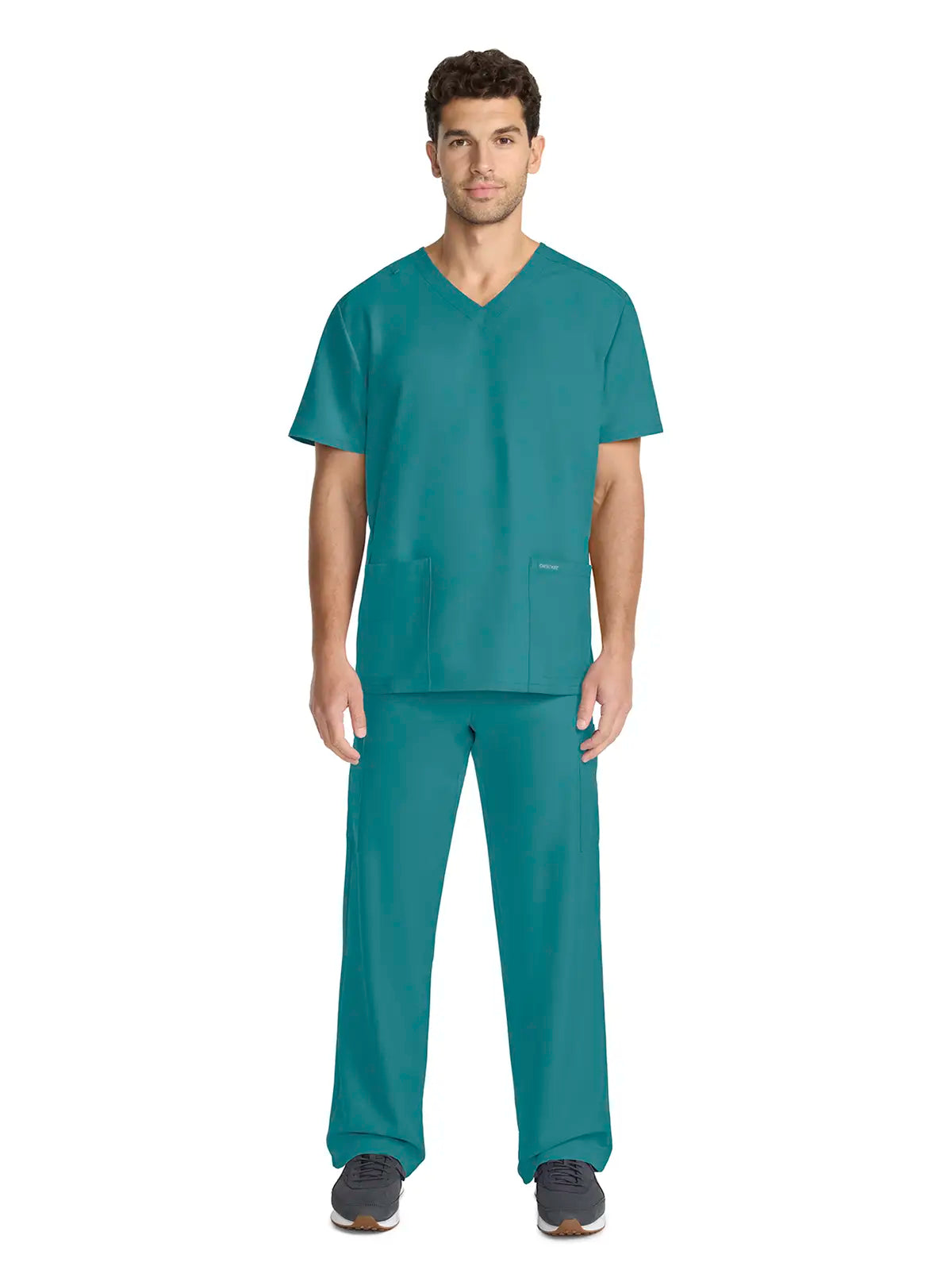 Casaca sanitaria con cuello pico unisex Cherokee Original Ultra CKE00014A