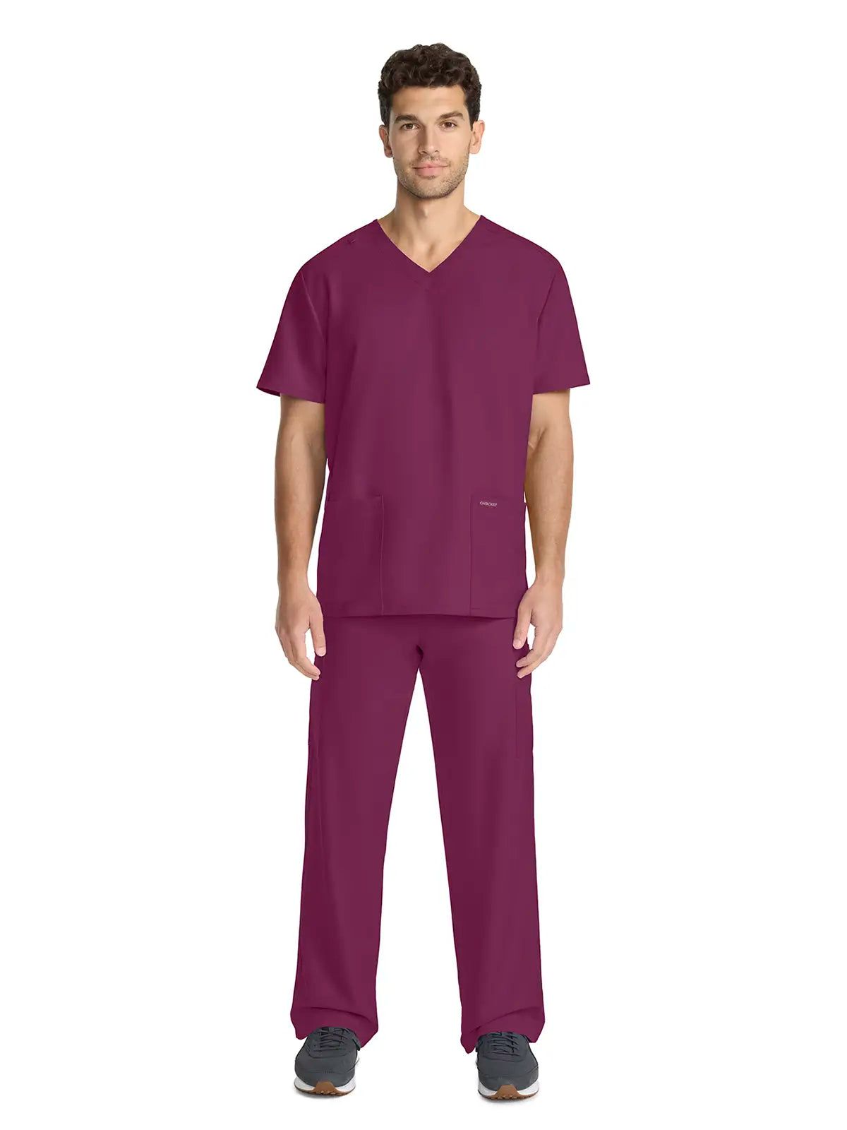 Casaca sanitaria con cuello pico unisex Cherokee Original Ultra CKE00014A