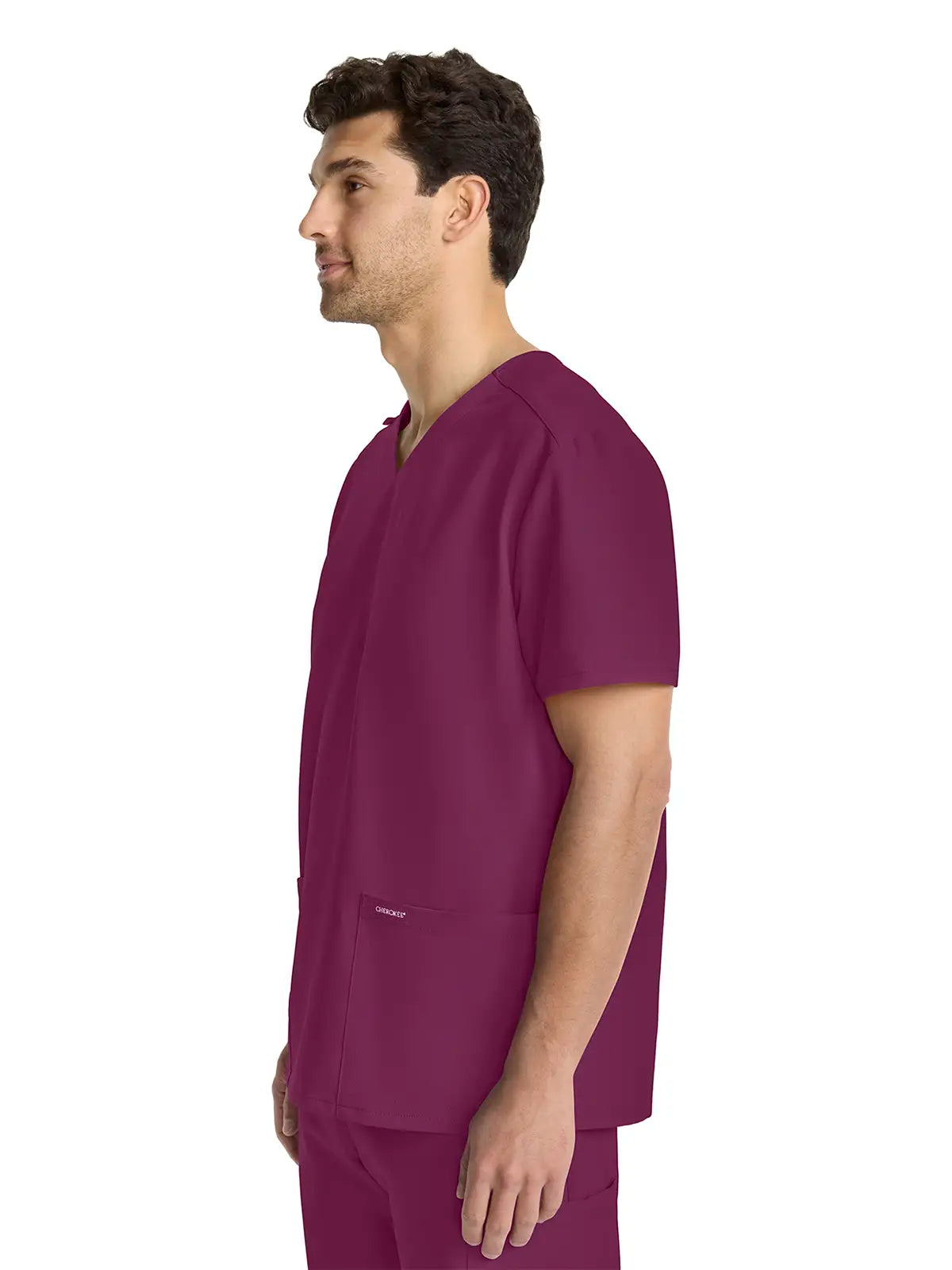 Casaca sanitaria con cuello pico unisex Cherokee Original Ultra CKE00014A