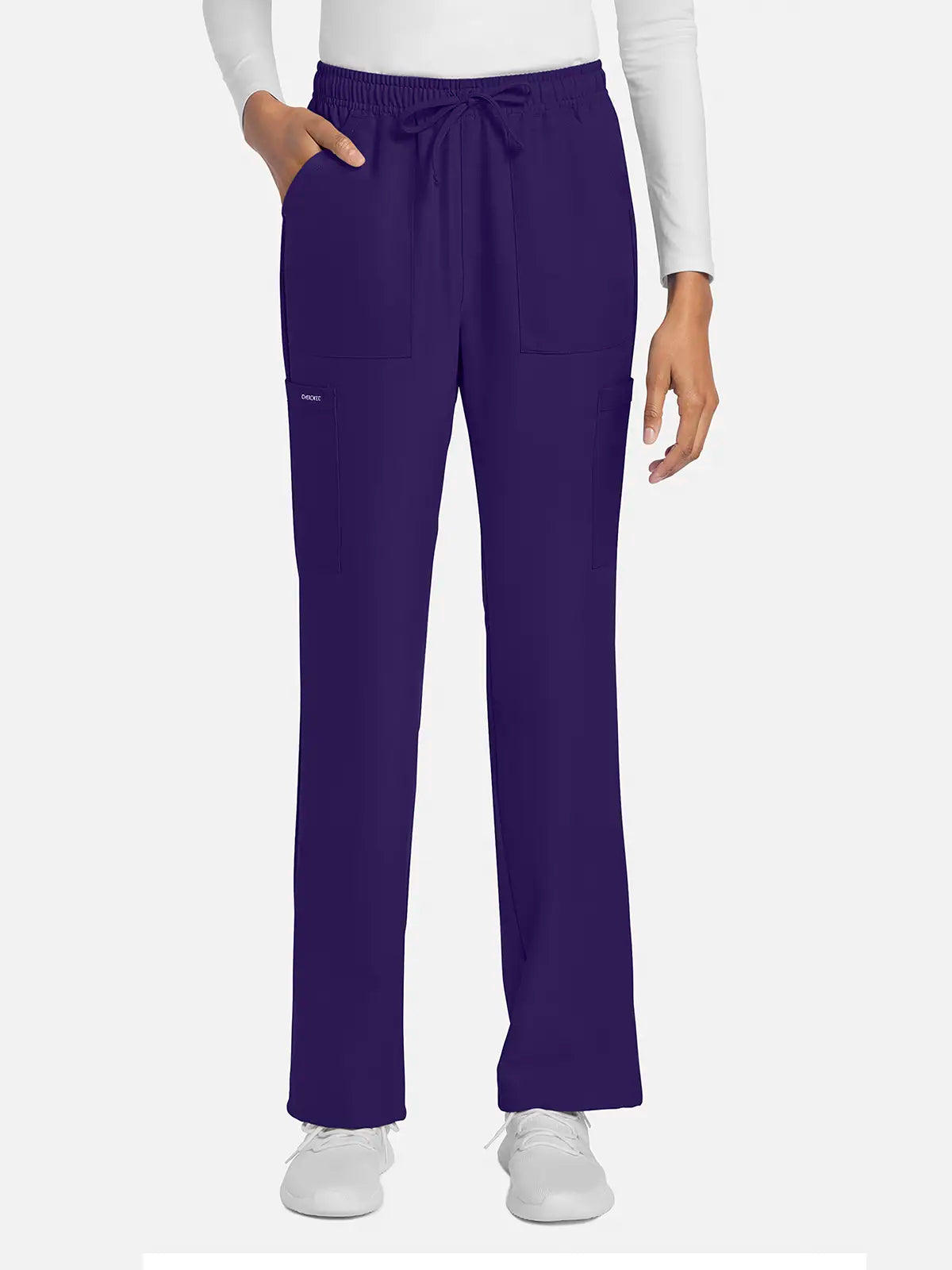 Pantalón sanitario cargo con cordón mujer Cherokee Original Ultra CKE272A