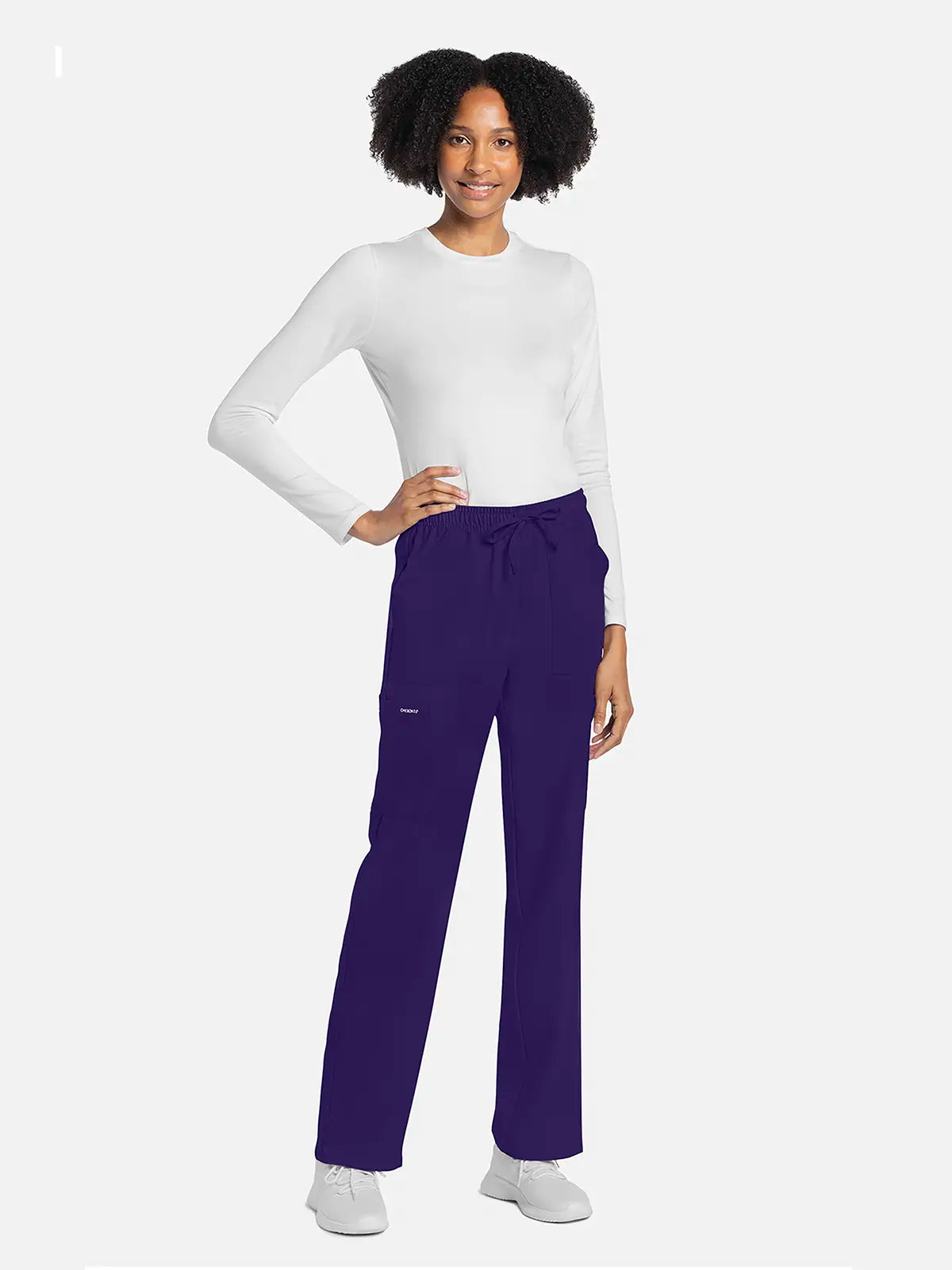Pantalón sanitario cargo con cordón mujer Cherokee Original Ultra CKE272A