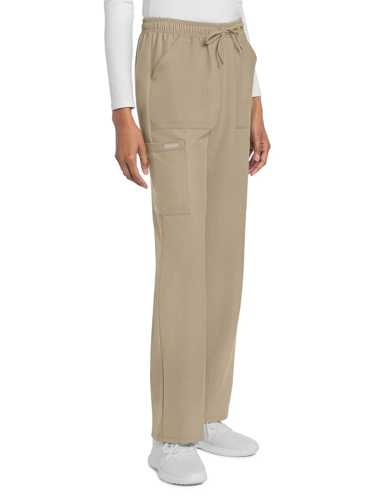 Pantalón sanitario cargo con cordón mujer Cherokee Original Ultra CKE272A