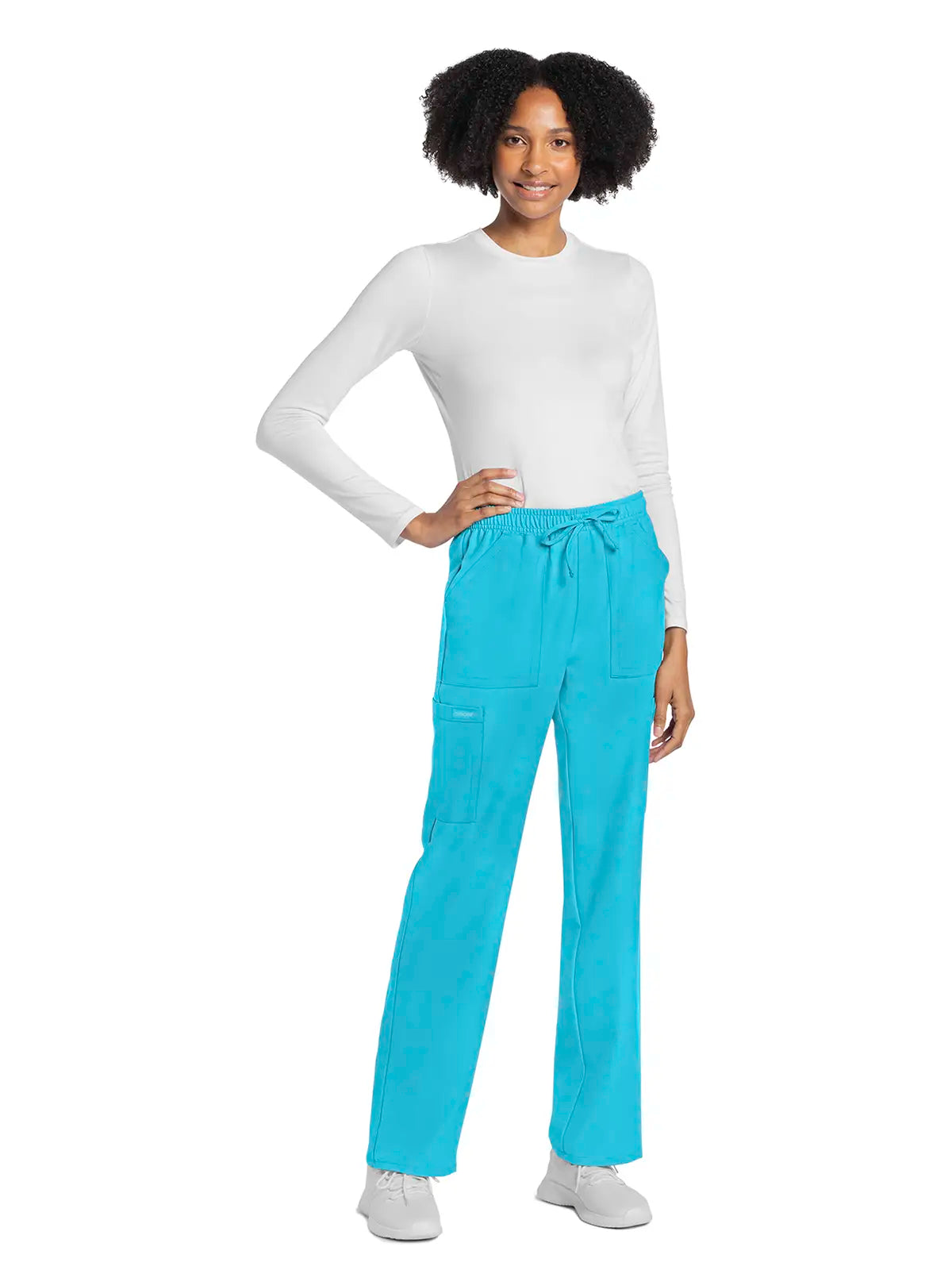 Pantalón sanitario cargo con cordón mujer Cherokee Original Ultra CKE272A