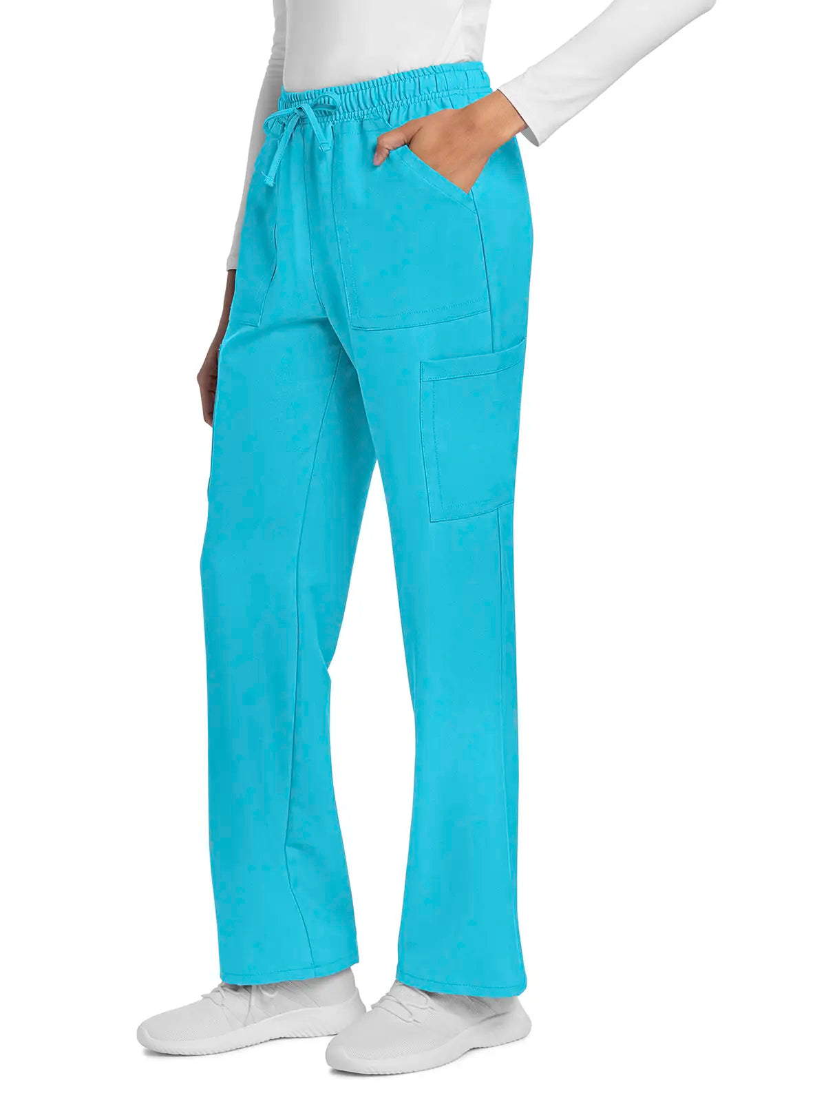 Pantalón sanitario cargo con cordón mujer Cherokee Original Ultra CKE272A
