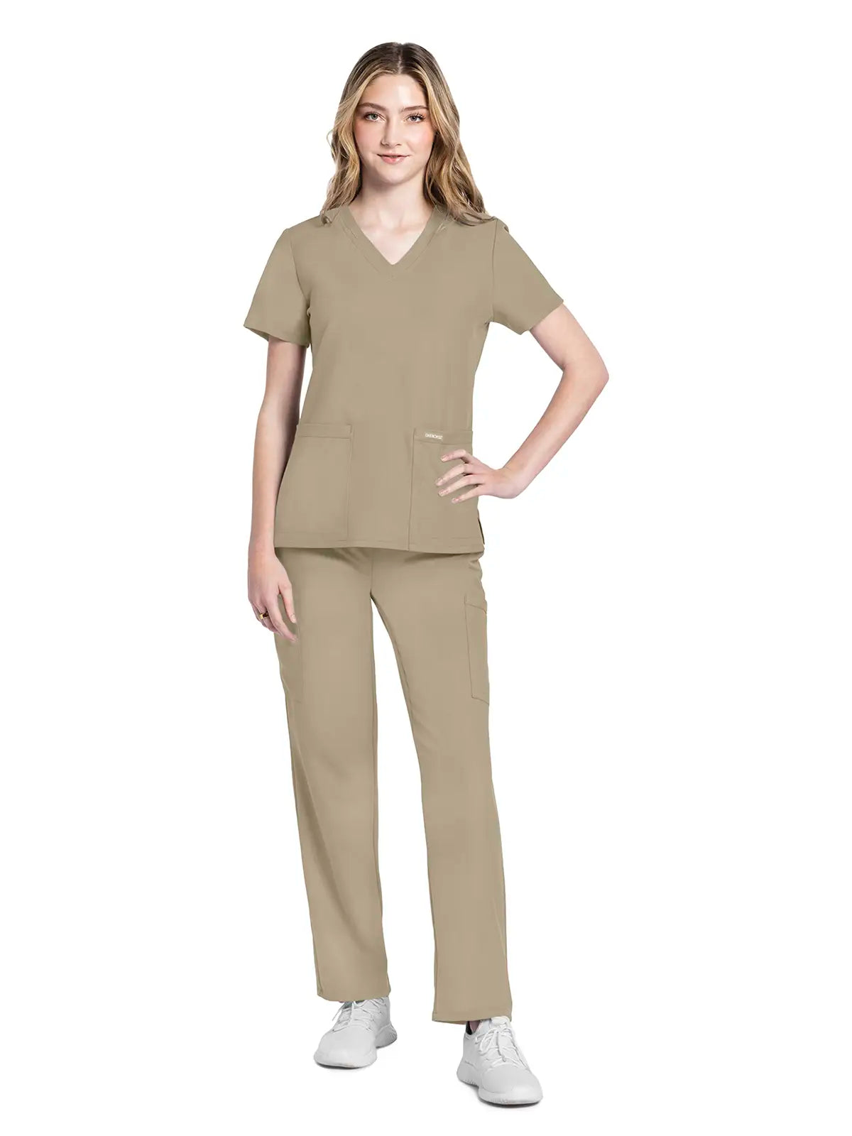 Casaca sanitaria mujer con cuello pico Cherokee Original Ultra CKE953A