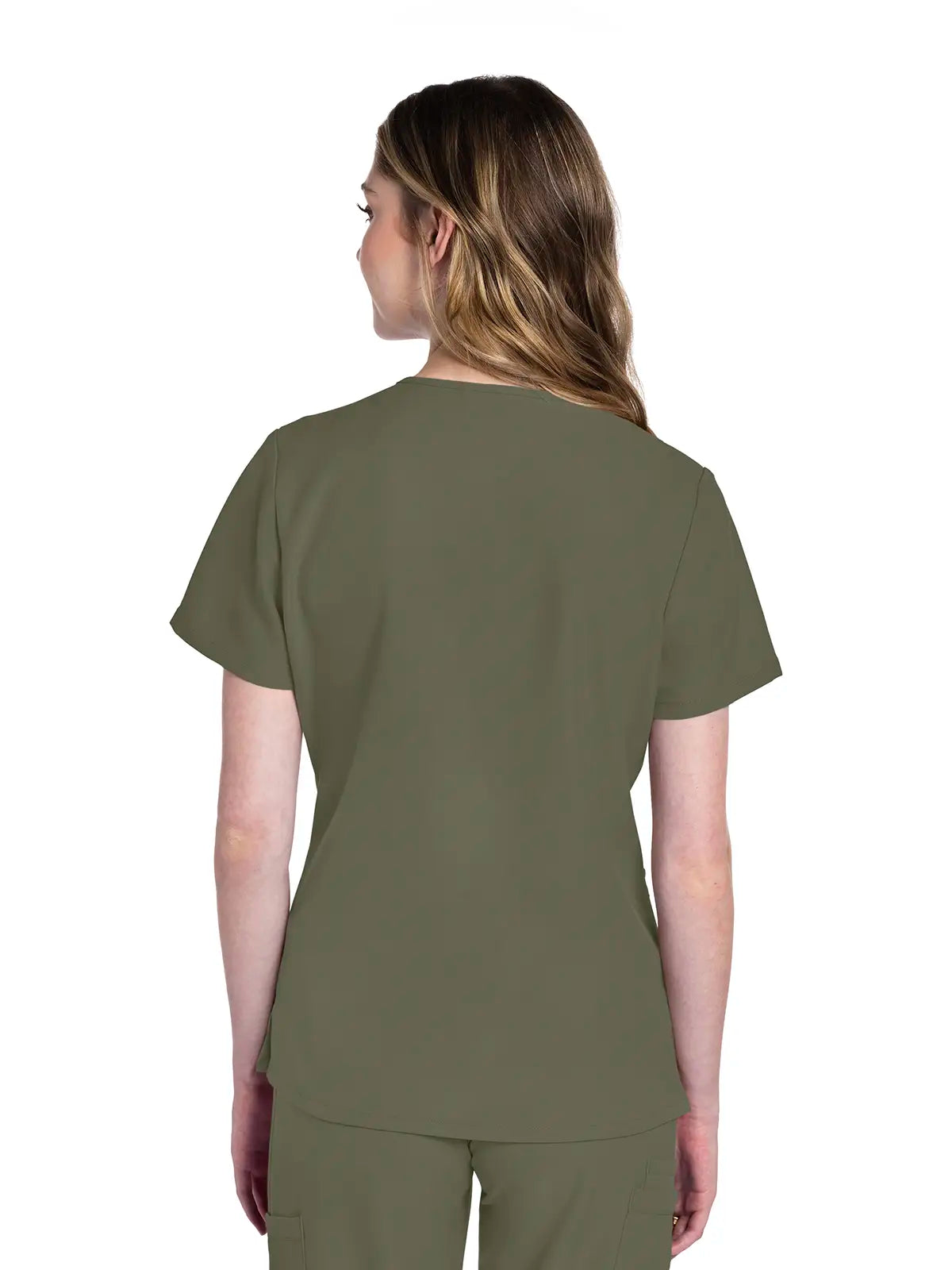Casaca sanitaria mujer con cuello pico Cherokee Original Ultra CKE953A