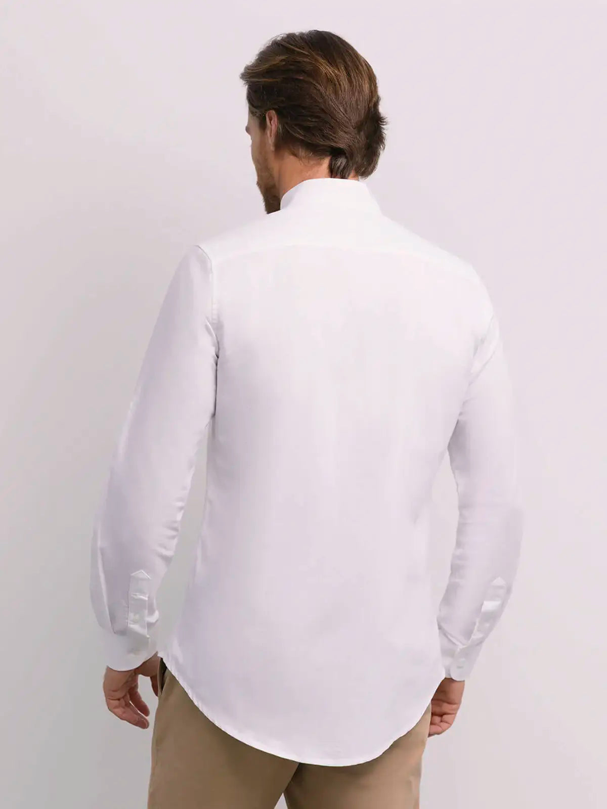 Camisa Mandarin Unisex Grace en Lino