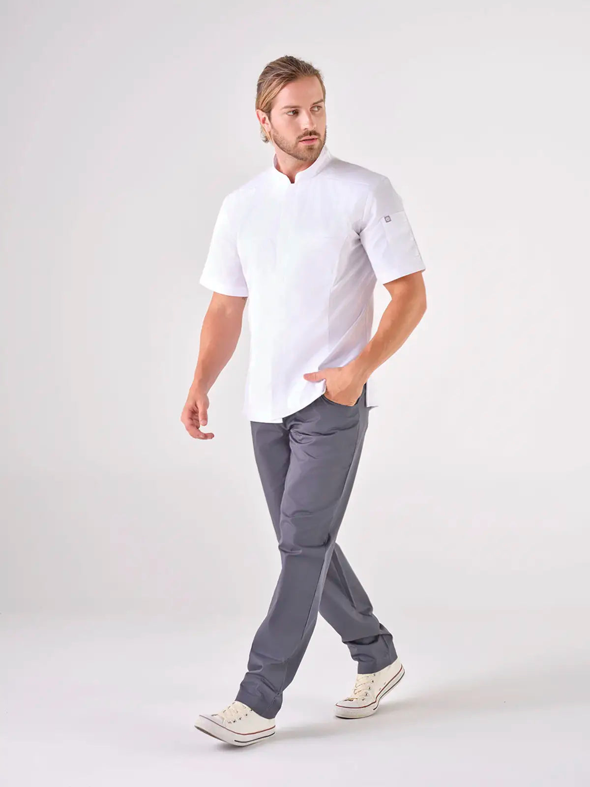 Chaqueta de cocina Unisex Dinámica