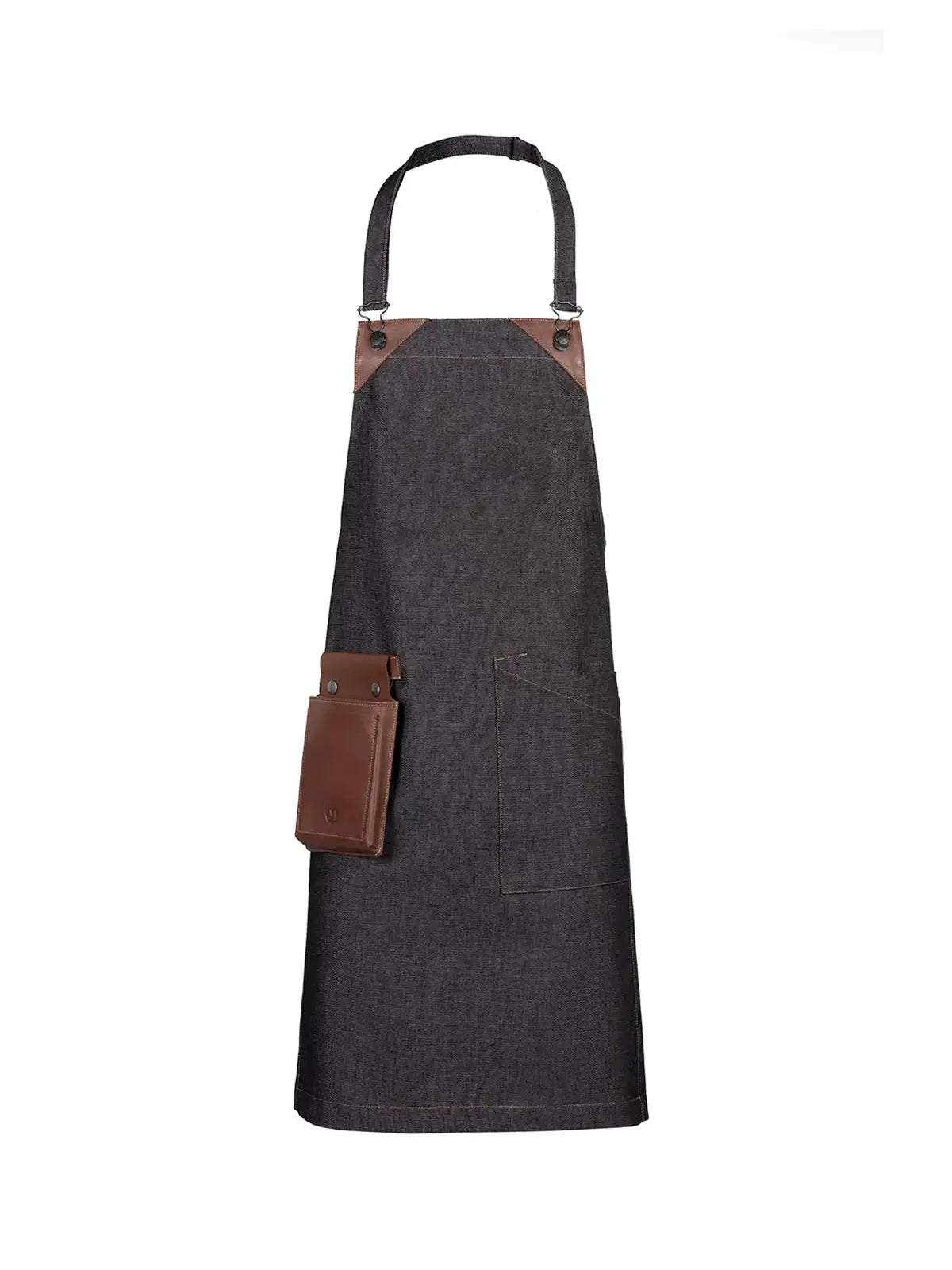 Delantal Urban en Denim Negro