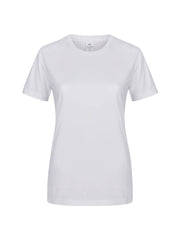 Camiseta blanca mujer manga corta Mukua Palm TS190WW