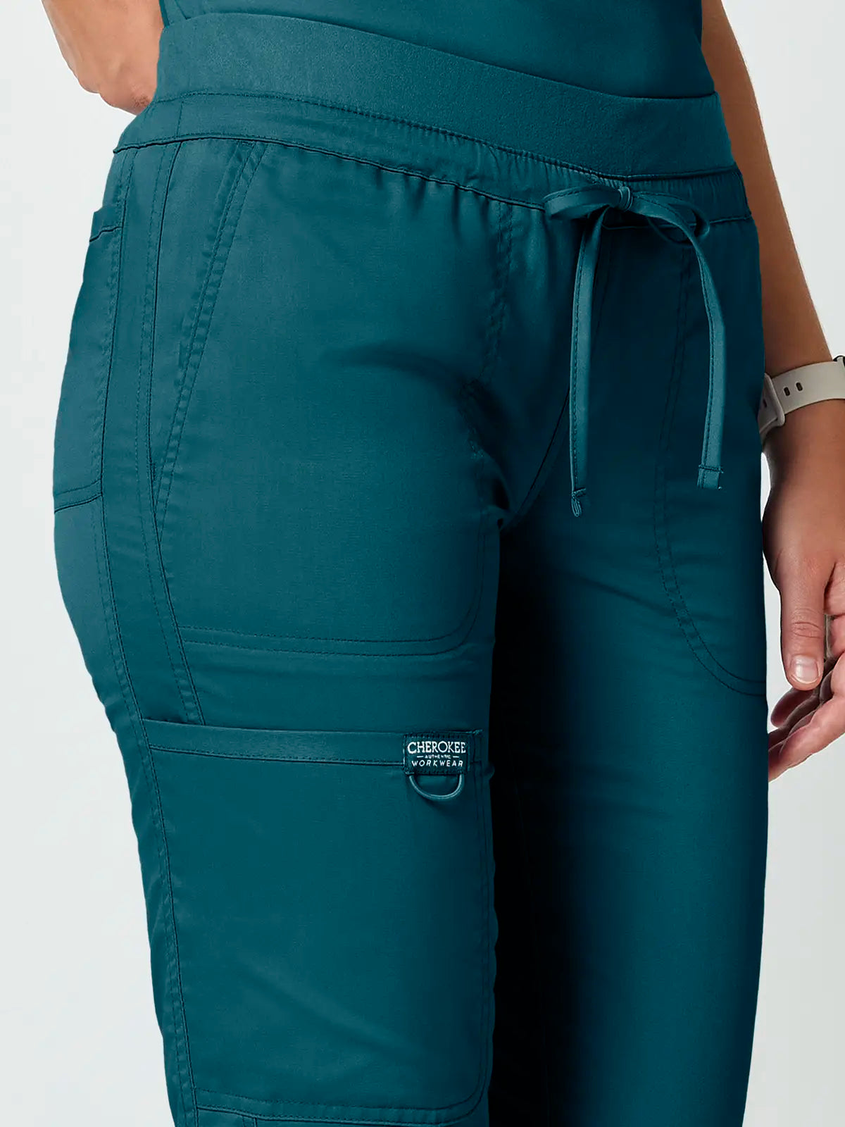 Pantalón sanitario cargo mujer con cordón Cherokee Revolution WWE105