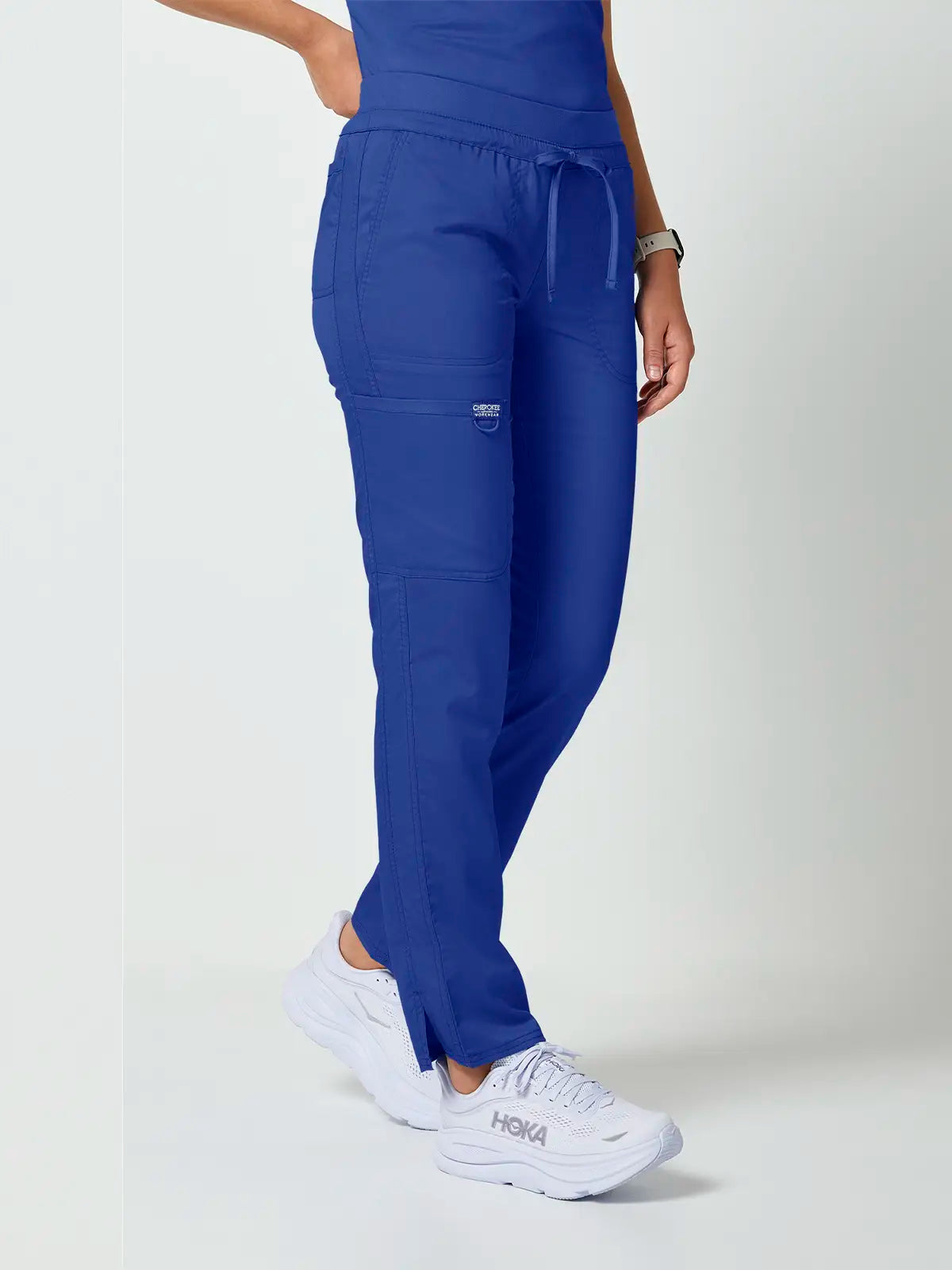 Pantalón sanitario cargo mujer con cordón Cherokee Revolution WWE105