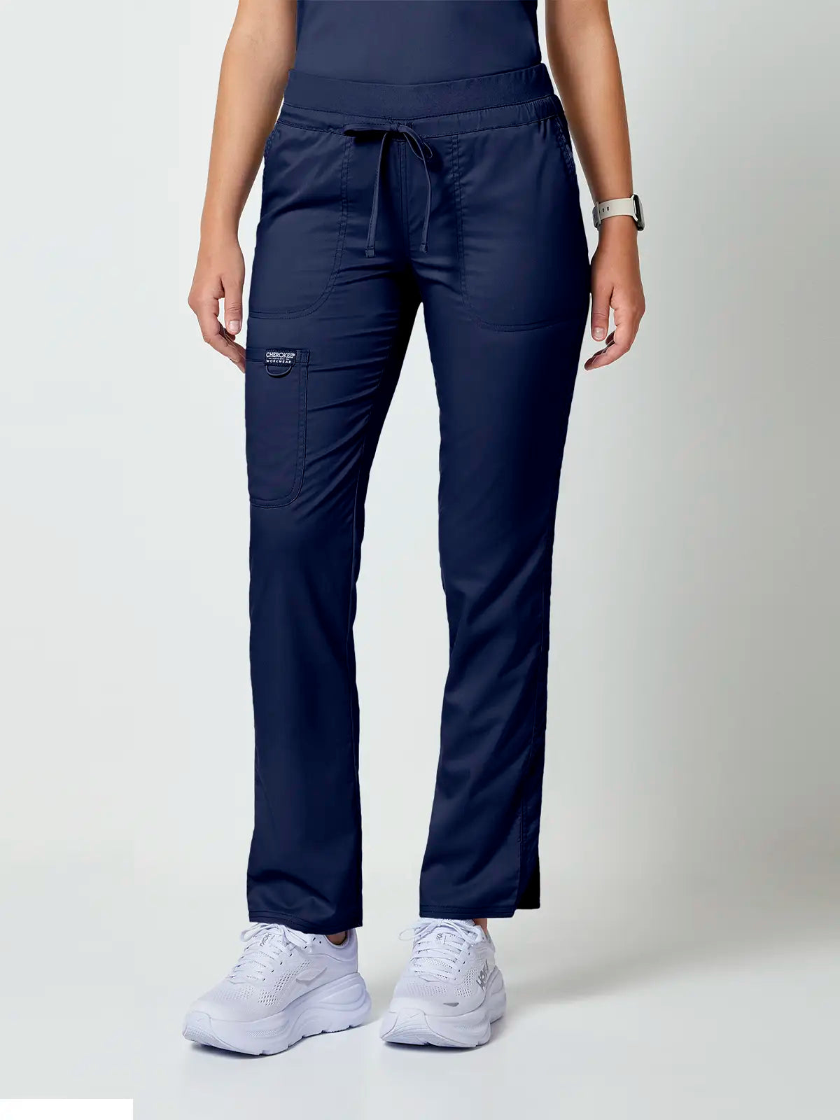 Pantalón sanitario cargo mujer con cordón Cherokee Revolution WWE105