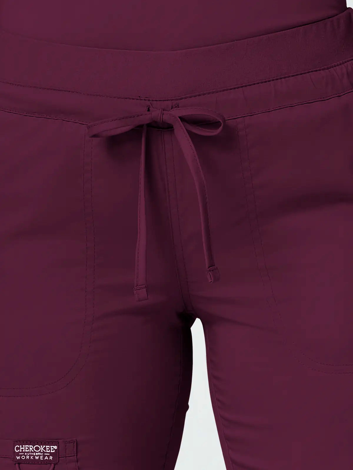 Pantalón sanitario cargo mujer con cordón Cherokee Revolution WWE105