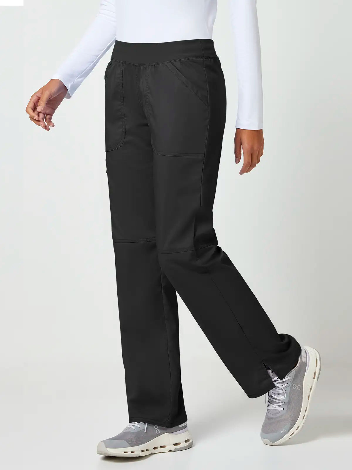 Pantalón sanitario cargo mujer cintura elástica Cherokee Revolution WWE110