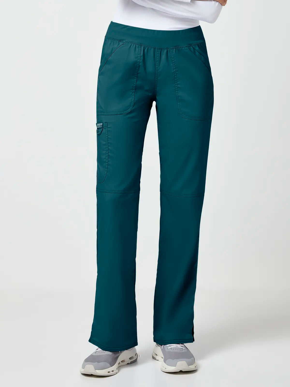 Pantalón sanitario cargo mujer cintura elástica Cherokee Revolution WWE110