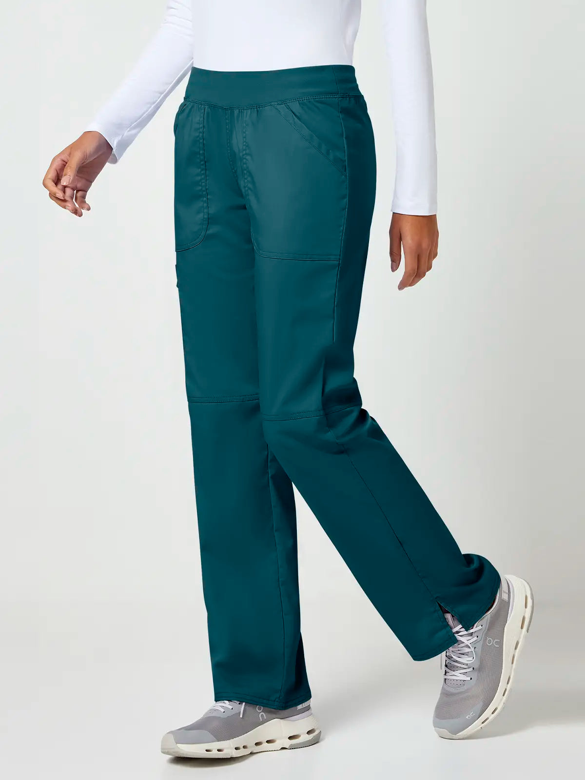 Pantalón sanitario cargo mujer cintura elástica Cherokee Revolution WWE110