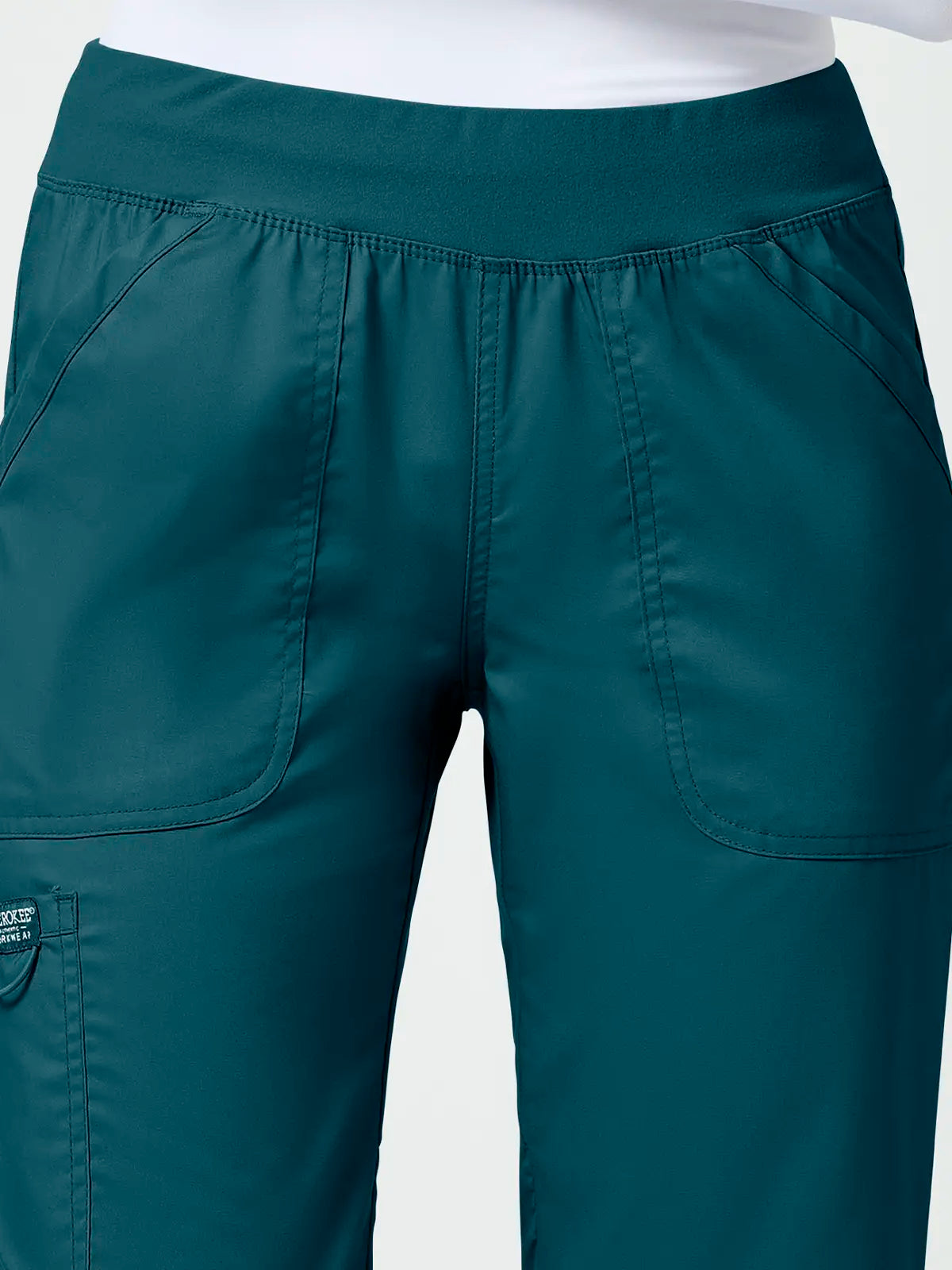 Pantalón sanitario cargo mujer cintura elástica Cherokee Revolution WWE110