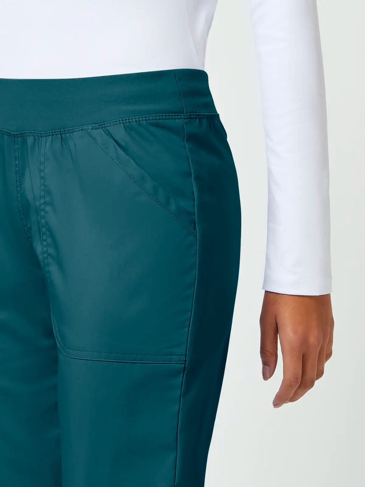 Pantalón sanitario cargo mujer cintura elástica Cherokee Revolution WWE110