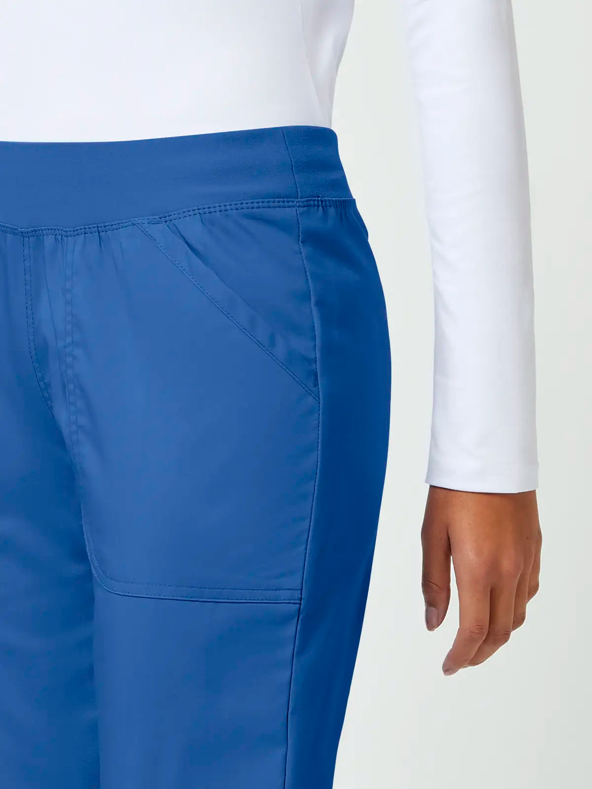 Pantalón sanitario cargo mujer cintura elástica Cherokee Revolution WWE110