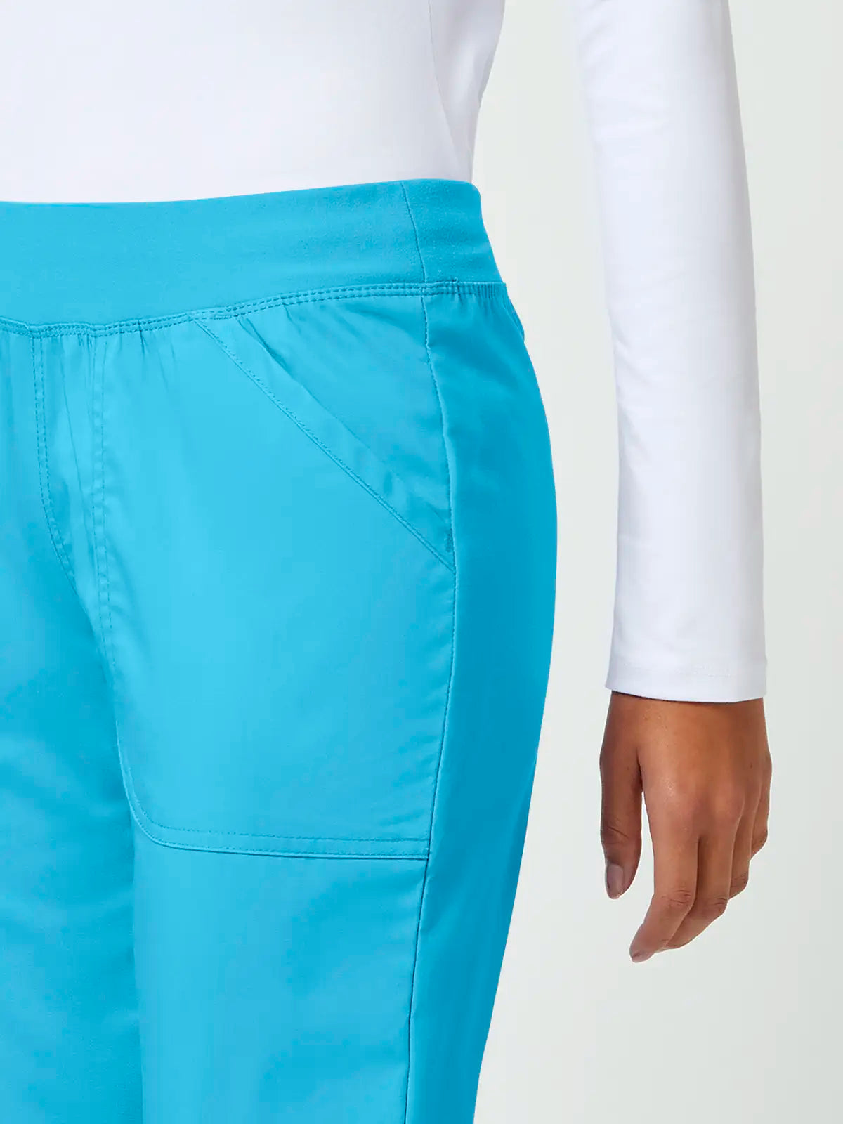 Pantalón sanitario cargo mujer cintura elástica Cherokee Revolution WWE110