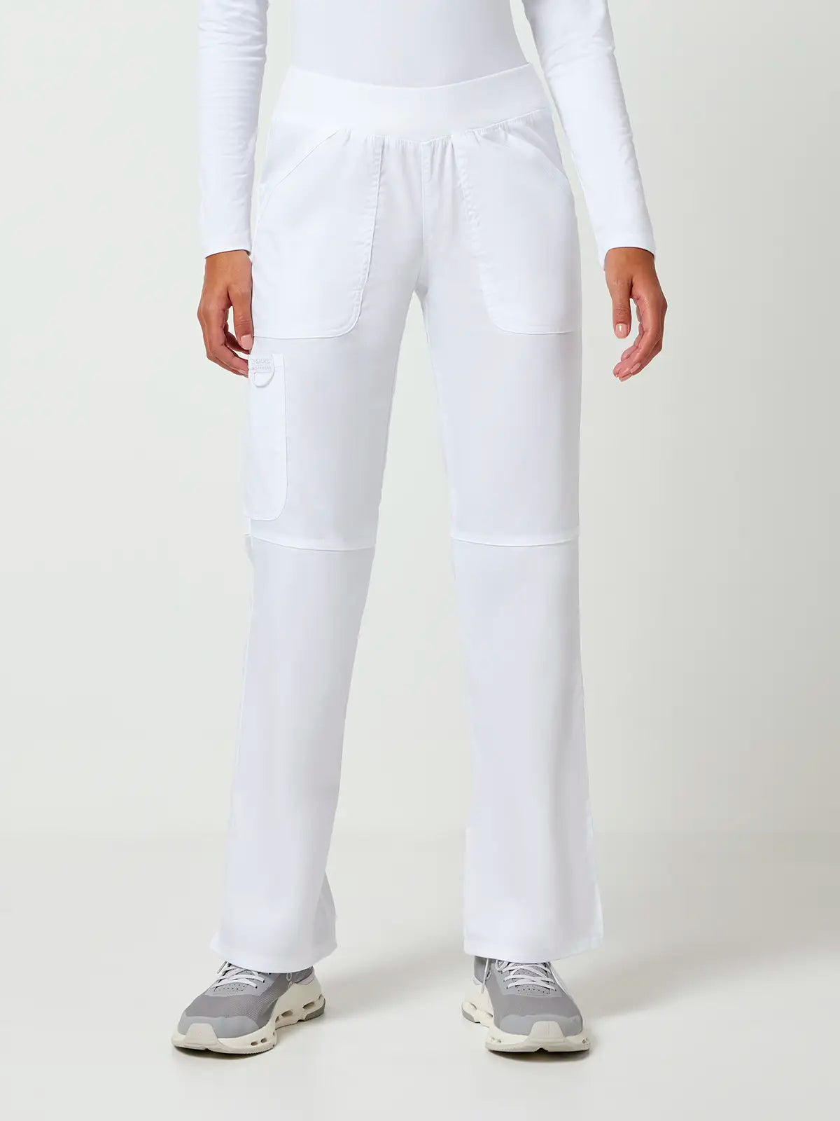 Pantalón sanitario cargo mujer cintura elástica Cherokee Revolution WWE110