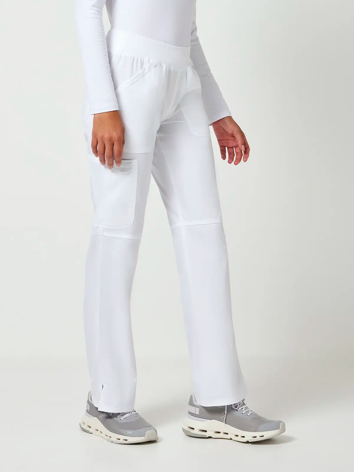 Pantalón sanitario cargo mujer cintura elástica Cherokee Revolution WWE110