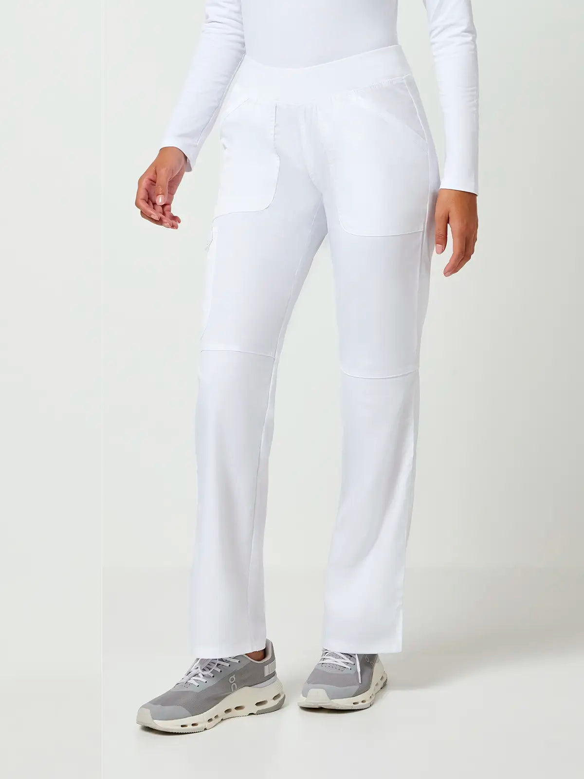 Pantalón sanitario cargo mujer cintura elástica Cherokee Revolution WWE110