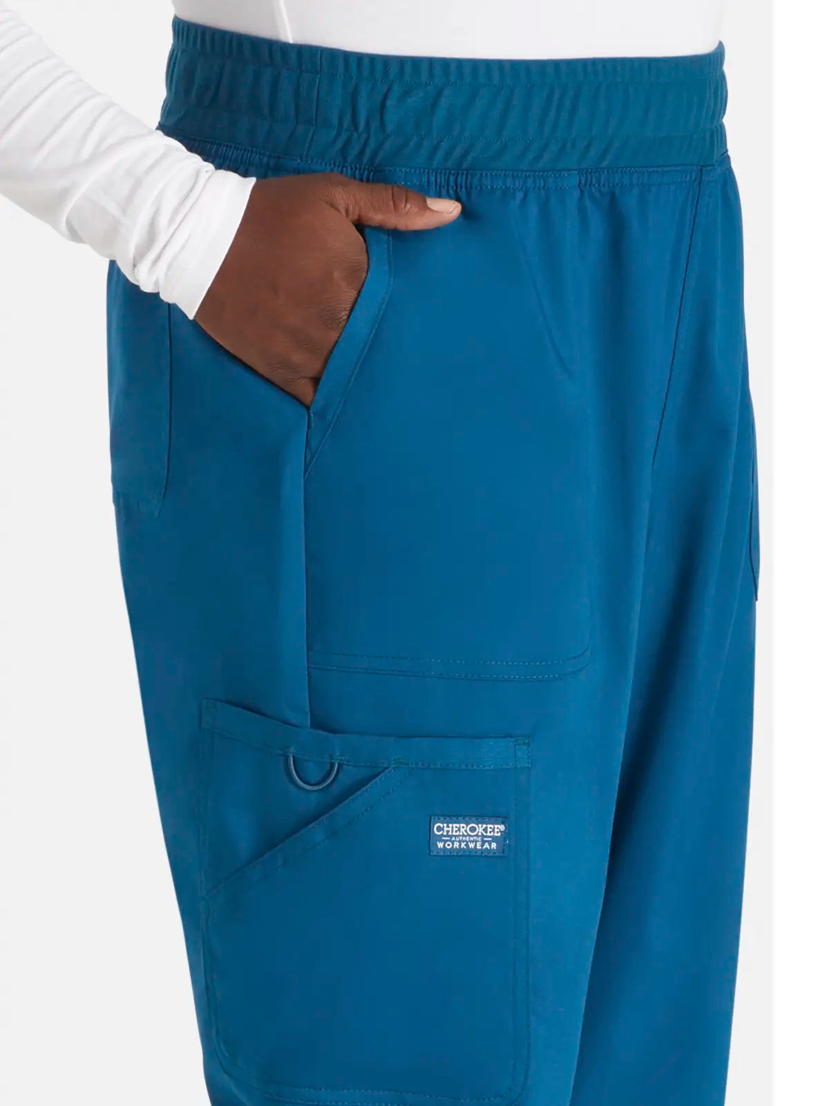Jogger sanitario mujer con cintura elástica Cherokee Revolution WWE115