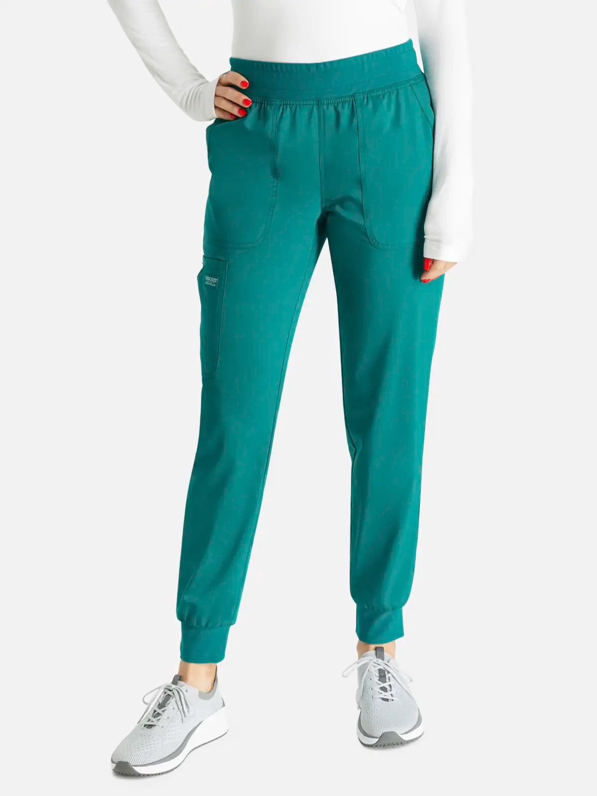 Jogger sanitario mujer con cintura elástica Cherokee Revolution WWE115