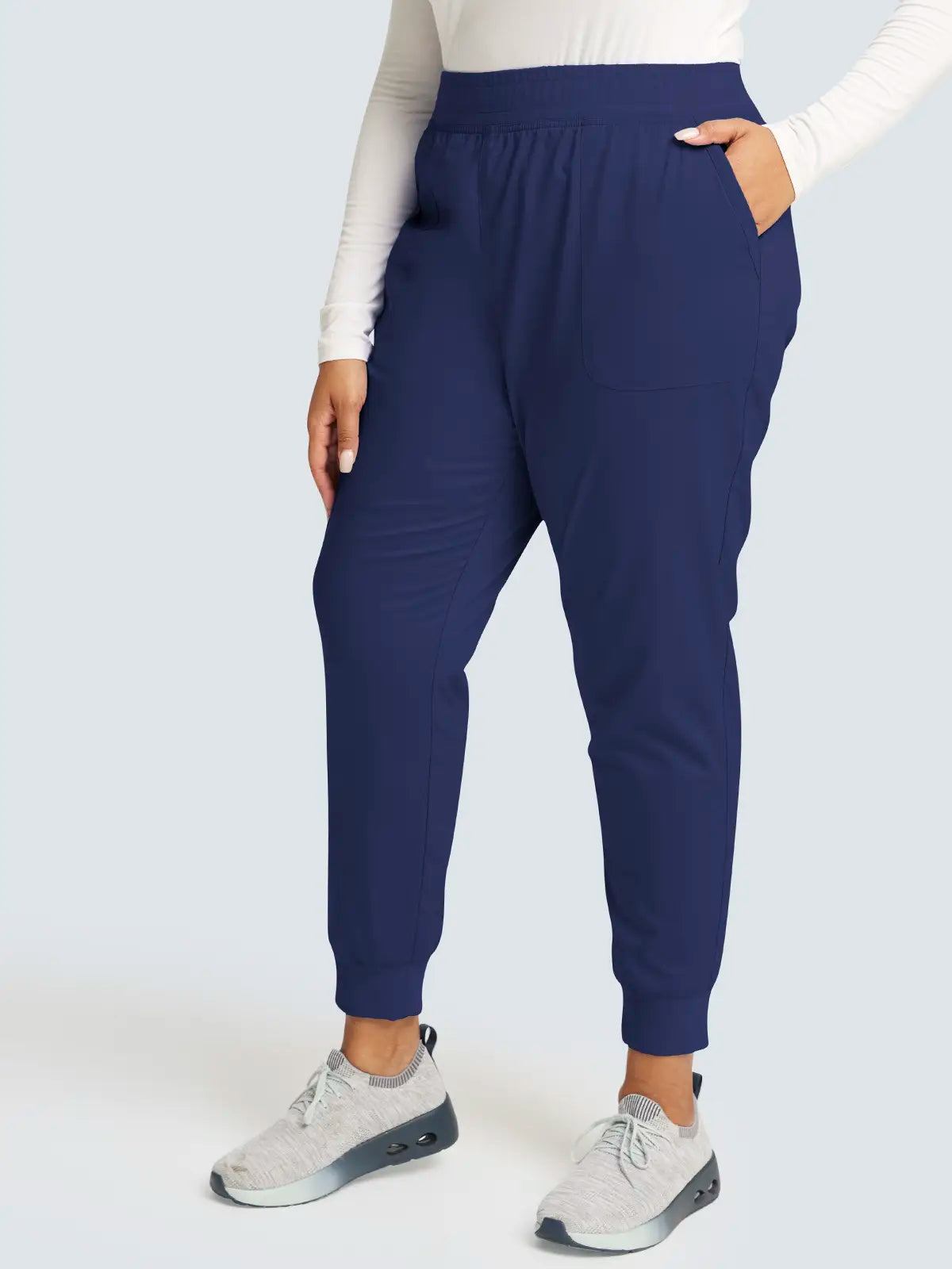 Jogger sanitario mujer con cintura elástica Cherokee Revolution WWE115