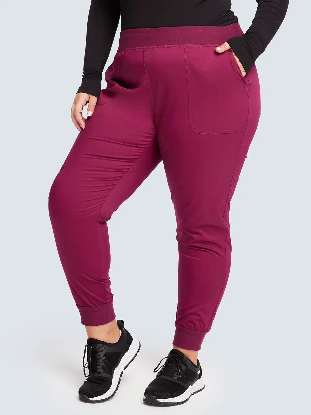 Jogger sanitario mujer con cintura elástica Cherokee Revolution WWE115