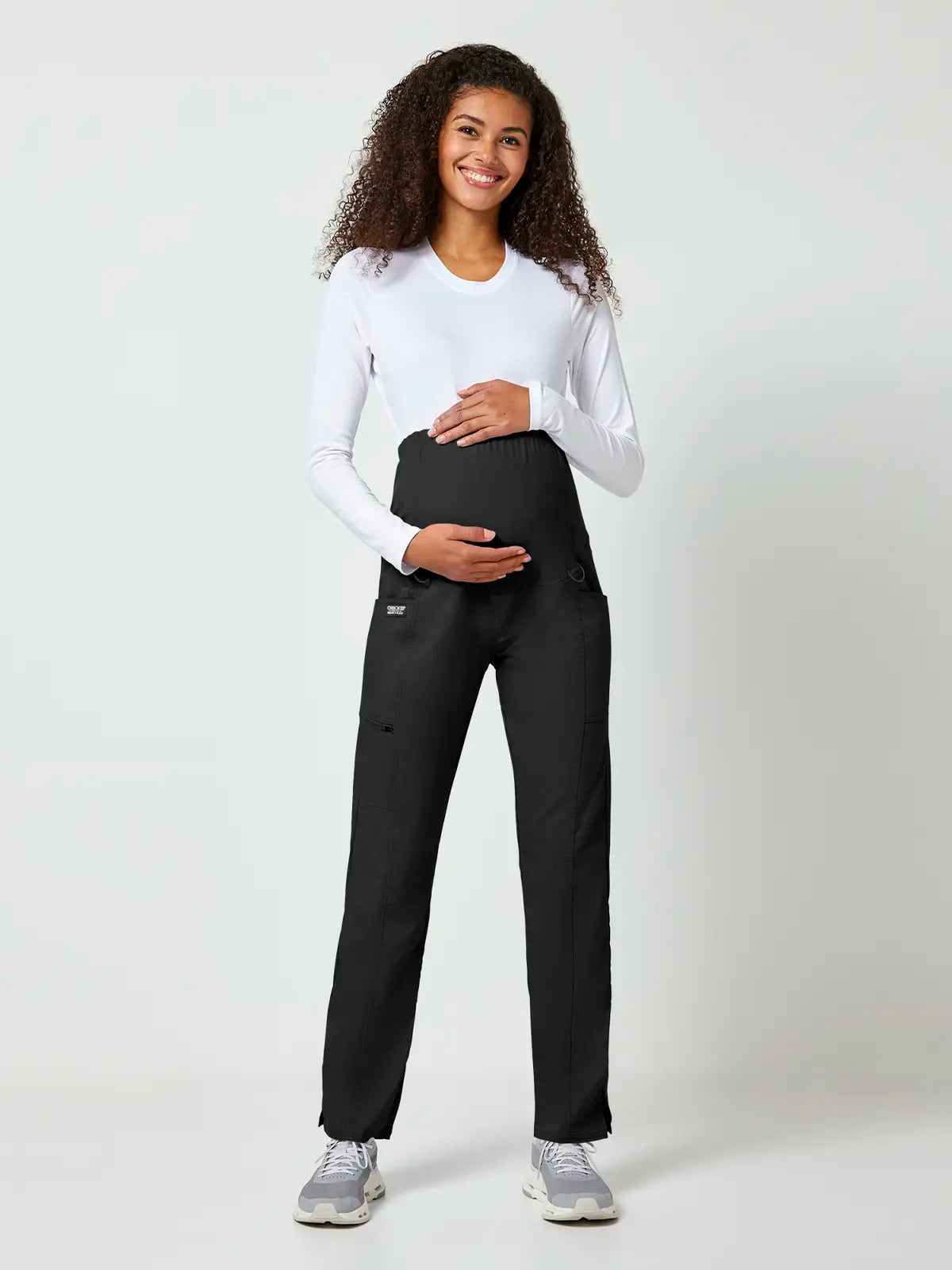 Pantalón sanitario con cintura elástica premamá Cherokee Revolution WWE155