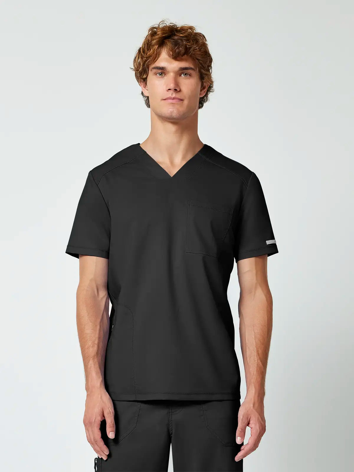 Casaca sanitaria hombre cuello pico Cherokee Revolution WWE603