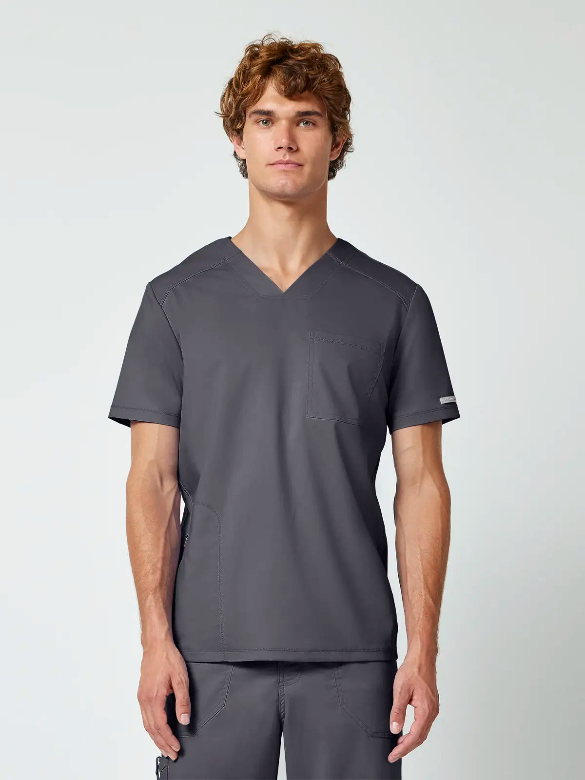 Casaca sanitaria hombre cuello pico Cherokee Revolution WWE603