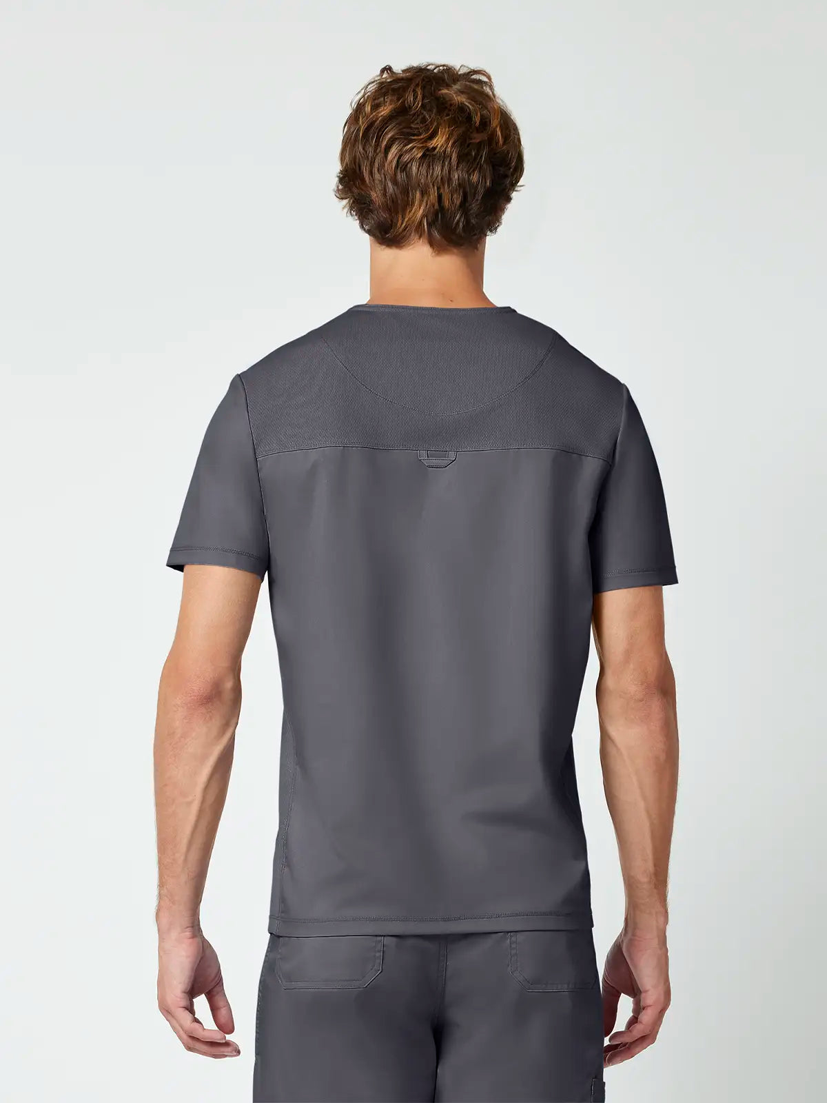 Casaca sanitaria hombre cuello pico Cherokee Revolution WWE603