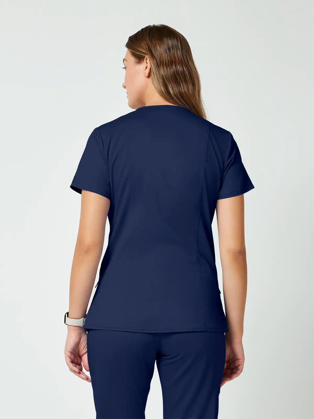 Casaca sanitaria mujer premamá cruzado simulado Cherokee Revolution WWE688