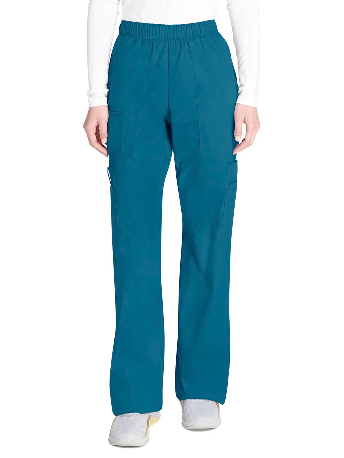 Pantalón sanitario cargo con cintura elástica Cherokee Core Stretch WWE4005