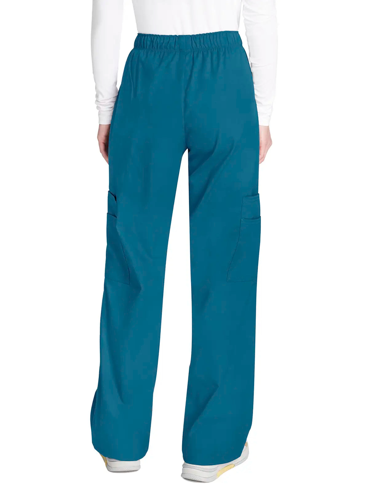 Pantalón sanitario cargo con cintura elástica Cherokee Core Stretch WWE4005