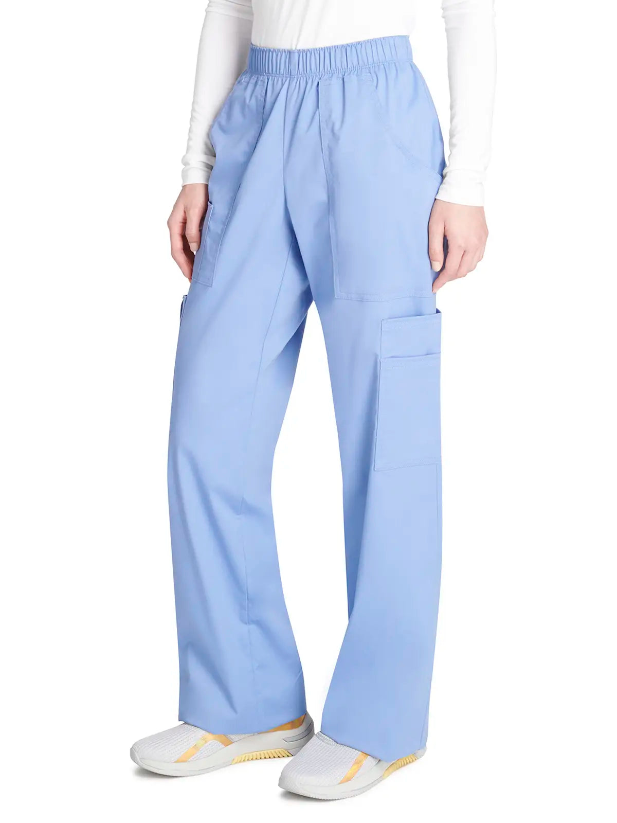 Pantalón sanitario cargo con cintura elástica Cherokee Core Stretch WWE4005